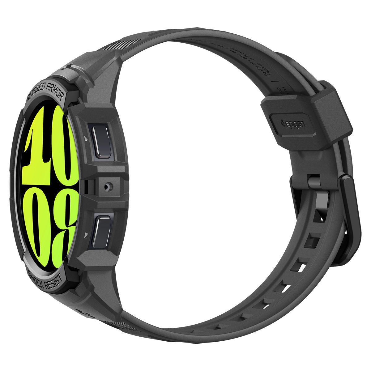 Spigen Galaxy Watch 6 (44mm) Case+Band Case Rugged Armor Pro view 13
