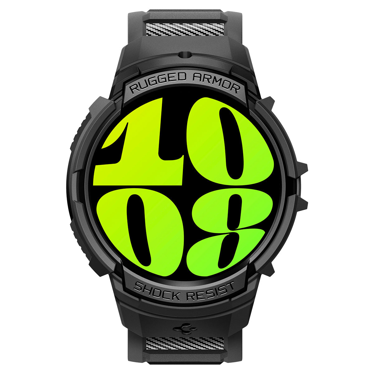 Spigen Galaxy Watch 6 (44mm) Case+Band Case Rugged Armor Pro view 3