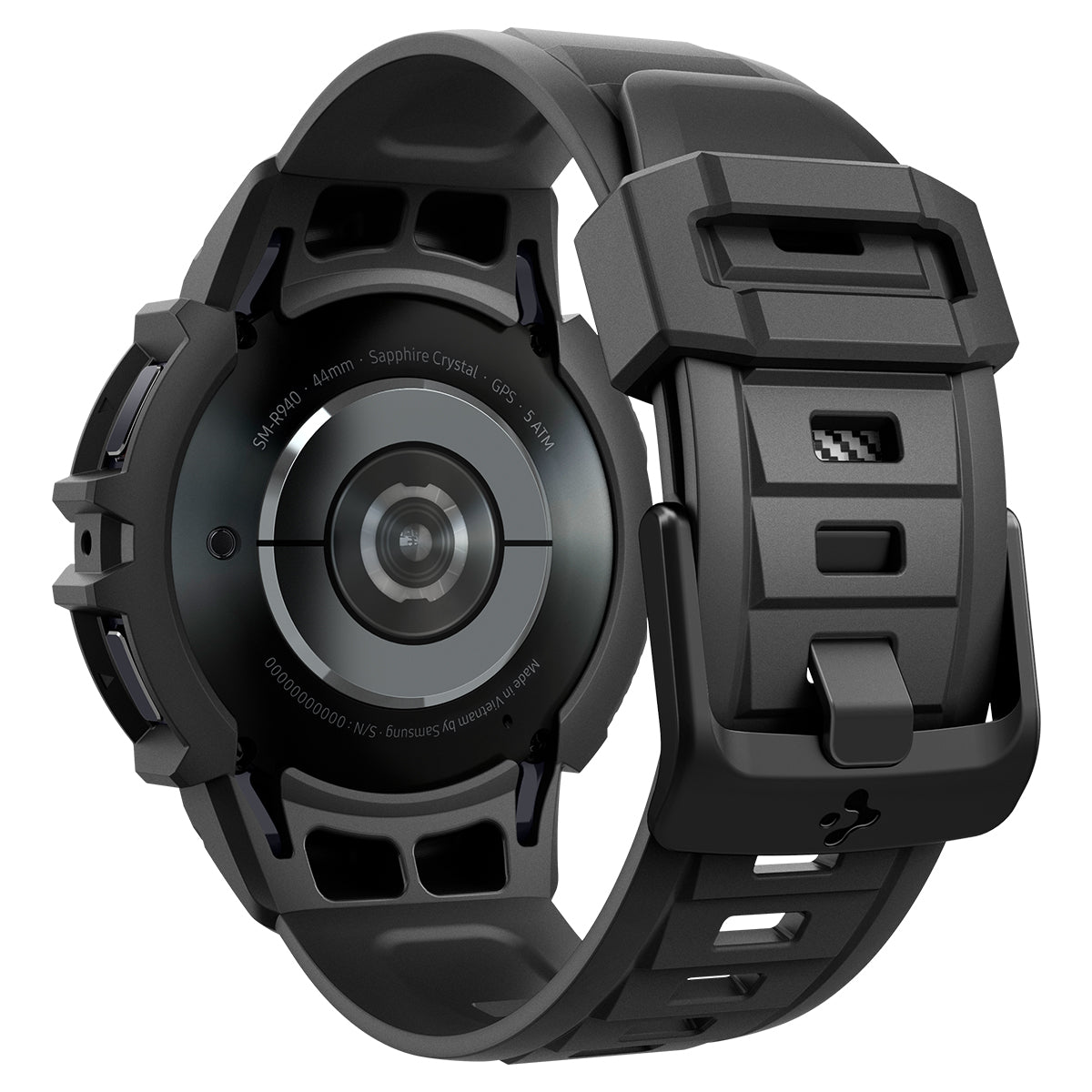 Spigen Galaxy Watch 6 (44mm) Case+Band Case Rugged Armor Pro view 10