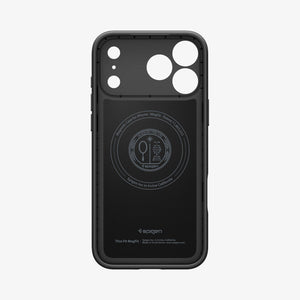 Spigen iPhone 17 Pro Case – Thin Fit (MagFit) - Black - inner case view