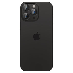 Spigen iPhone 15 Pro Max / 15 Pro Lens Protector Optik Pro EZ Fit view 2