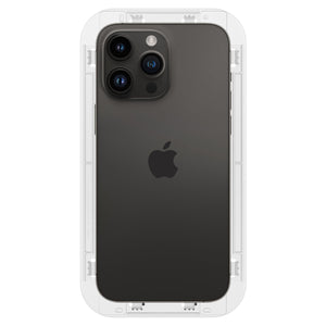 Spigen iPhone 14 Pro Max / 14 Pro Screen Protector GLAS.tR EZ Fit | Sensor Protected view 8