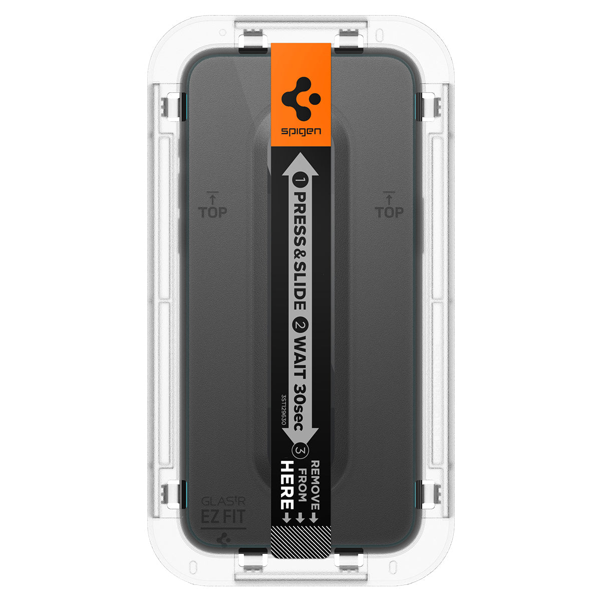 Spigen iPhone 15 Pro Max / 15 Pro / 15 Plus / 15 Screen Protector GLAS.tR EZ Fit | Sensor Protected (2 Pack) view 5