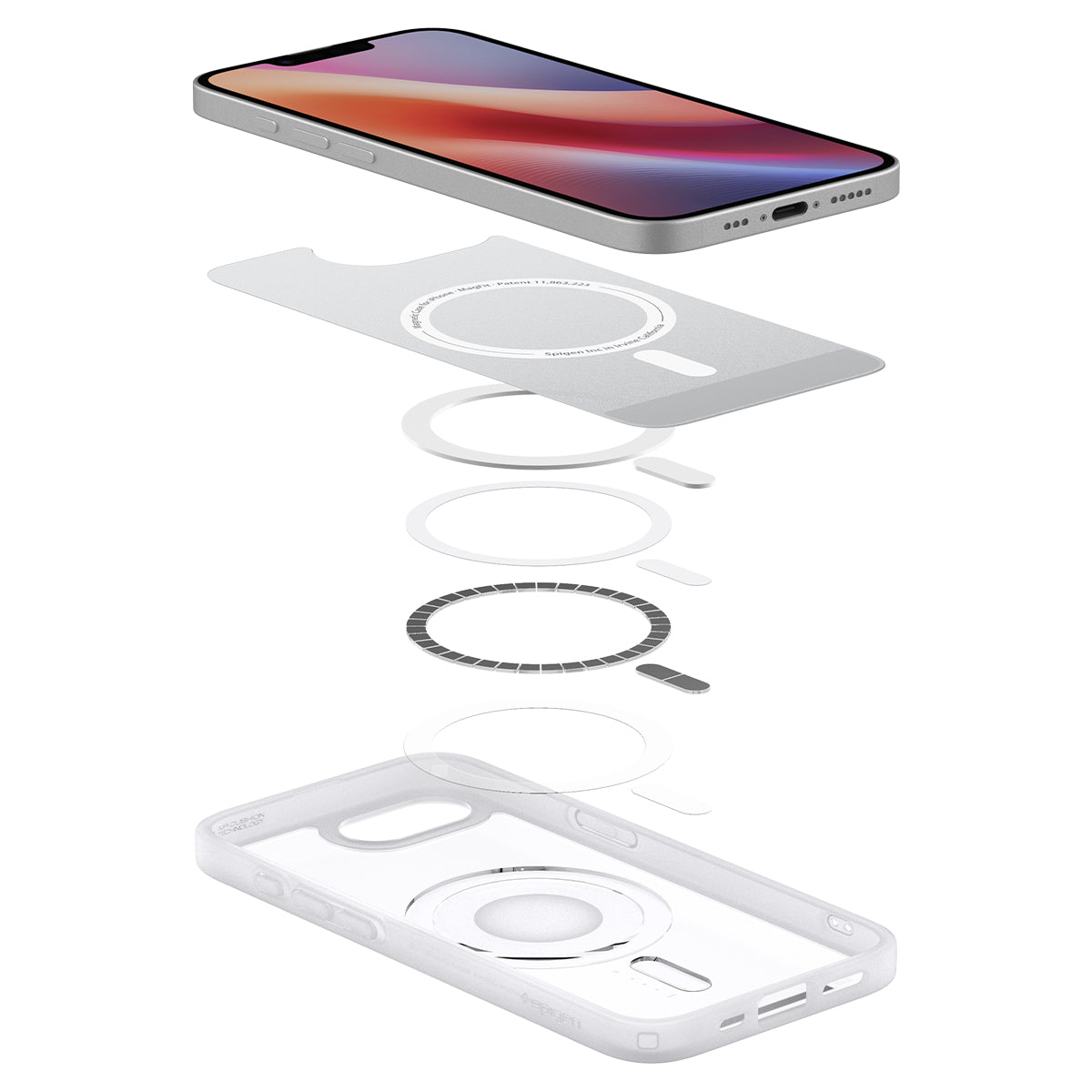 Spigen iPhone 17e / 16e Case Ultra Hybrid Classic (MagFit) view 8