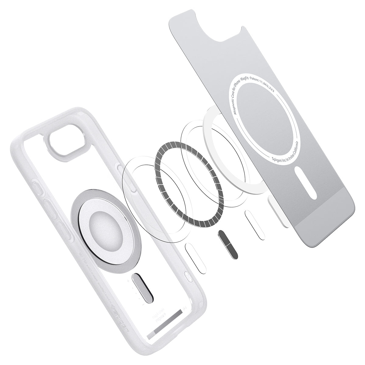 Spigen iPhone 17e / 16e Case Ultra Hybrid Classic (MagFit) view 9