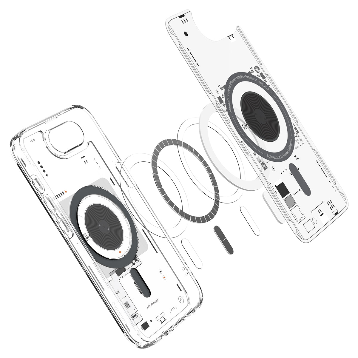 Spigen iPhone 17e / 16e Case Ultra Hybrid Neo One (MagFit) view 9