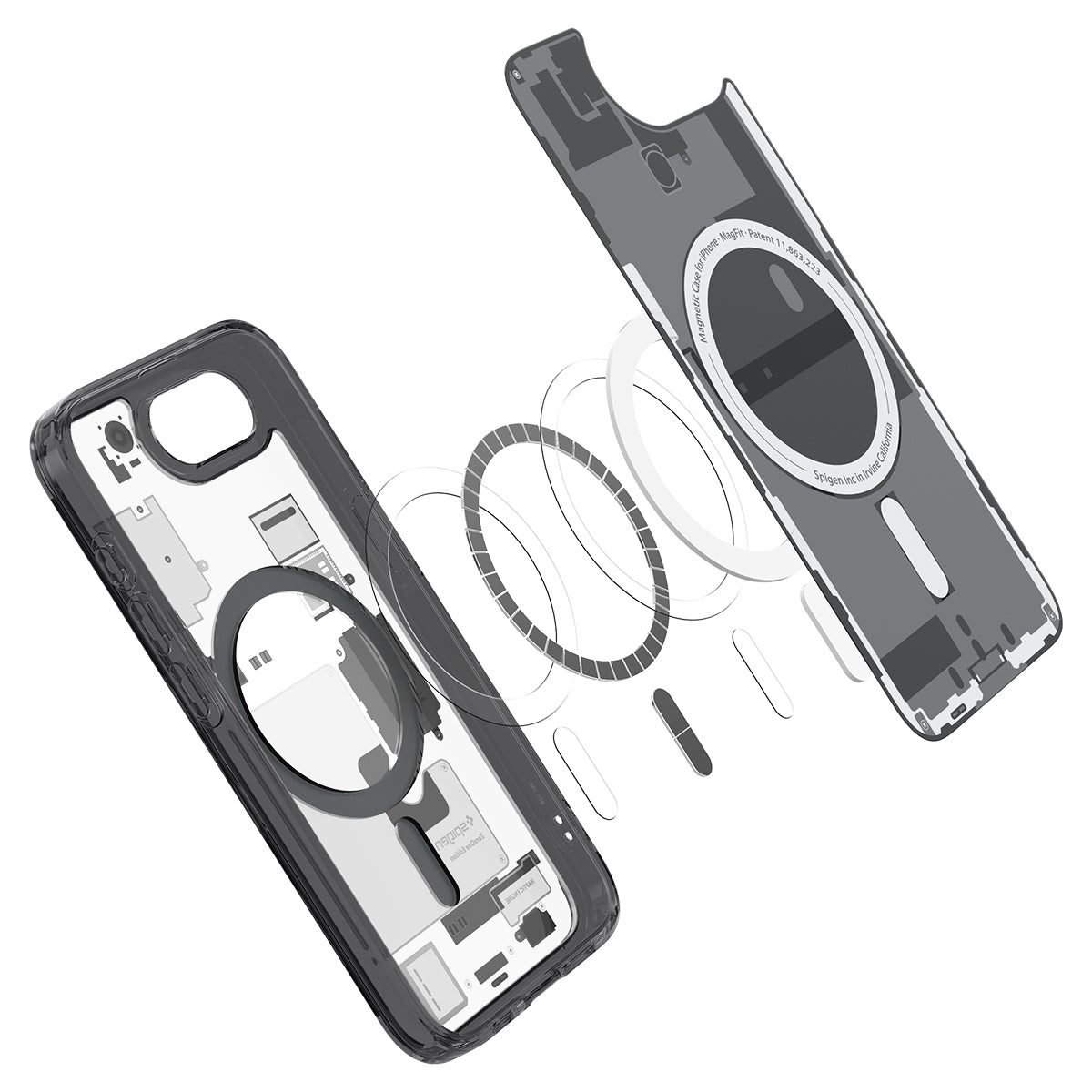 Spigen iPhone 17e / 16e Case Ultra Hybrid Zero One (MagFit) view 9