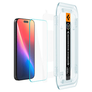 Spigen iPhone 17 Pro Max Screen Protector GLAS.tR EZ Fit (2 Pack) view 7