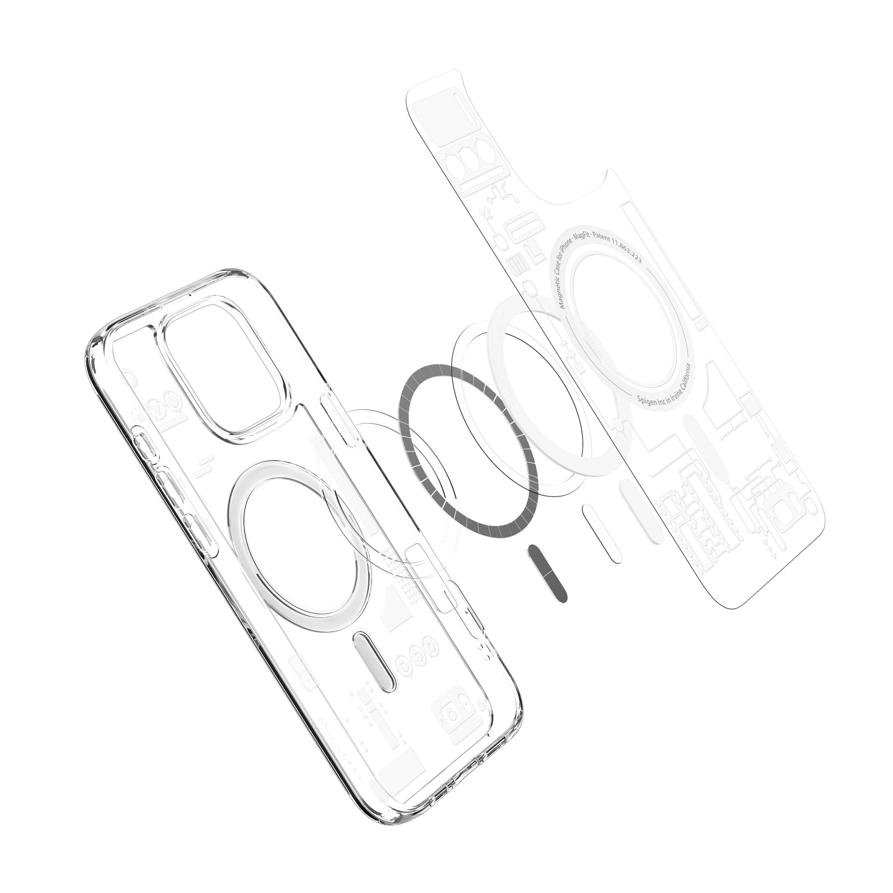 Spigen iPhone 16 Pro Max Case Ultra Hybrid MagFit Analogue view 6
