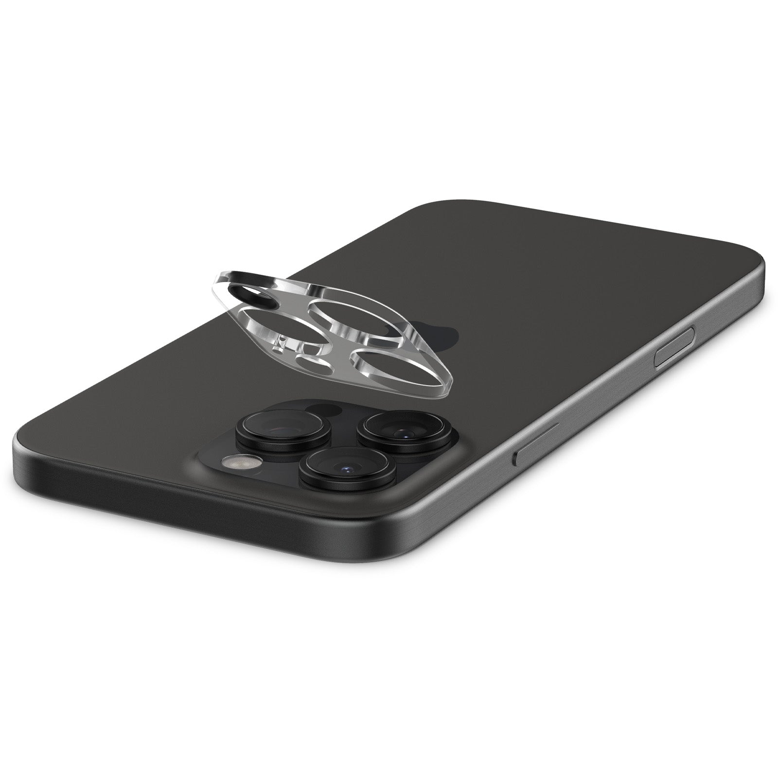Spigen iPhone 16 Pro Max / 16 Pro Lens Protector – Optik Pro EZ Fit – Crystal Clear product image 11