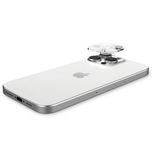 Spigen iPhone 16 Pro Max / 16 Pro Lens Protector – Optik Pro EZ Fit – Crystal Clear product image 8