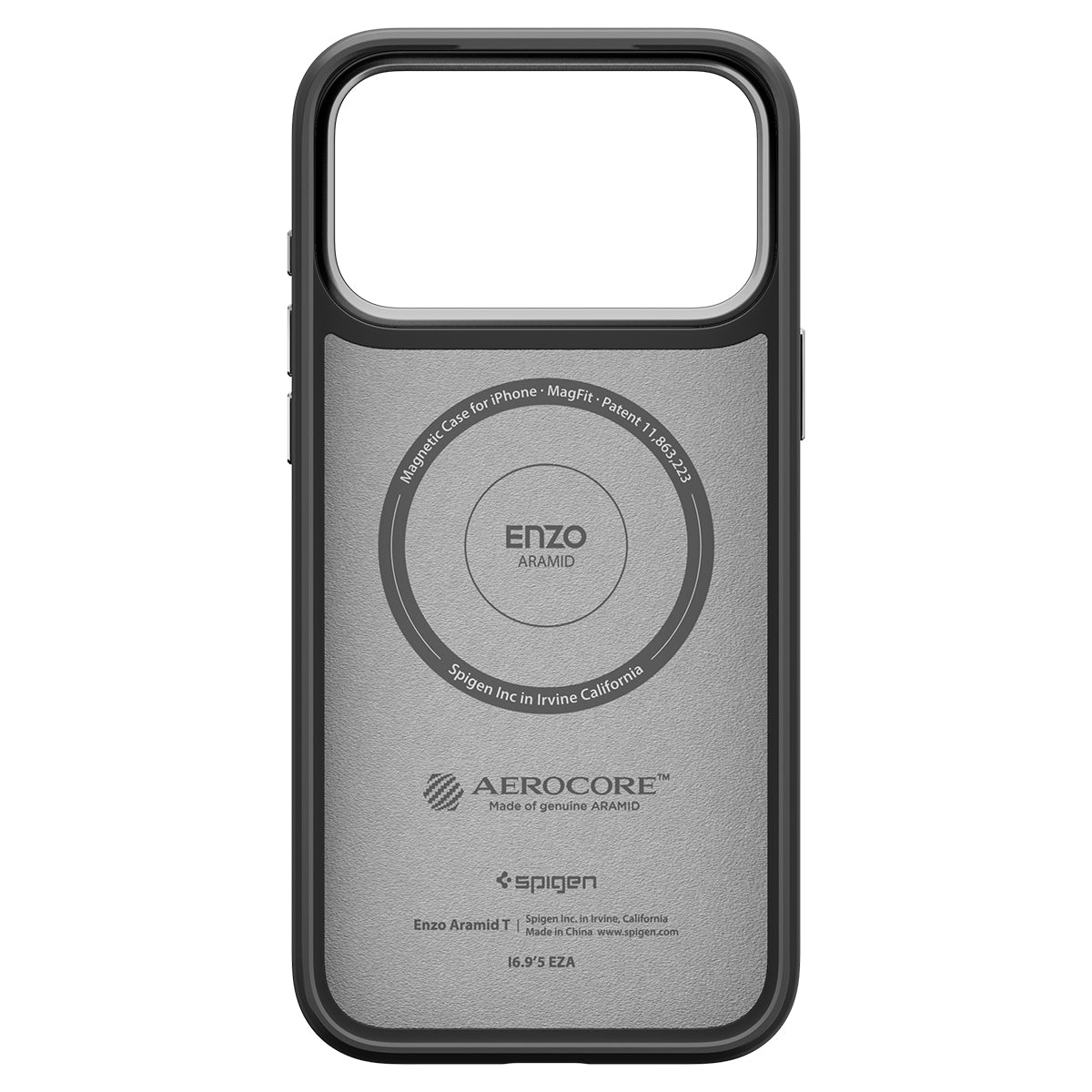 Spigen iPhone 17 Pro Case Enzo Aramid T view 20