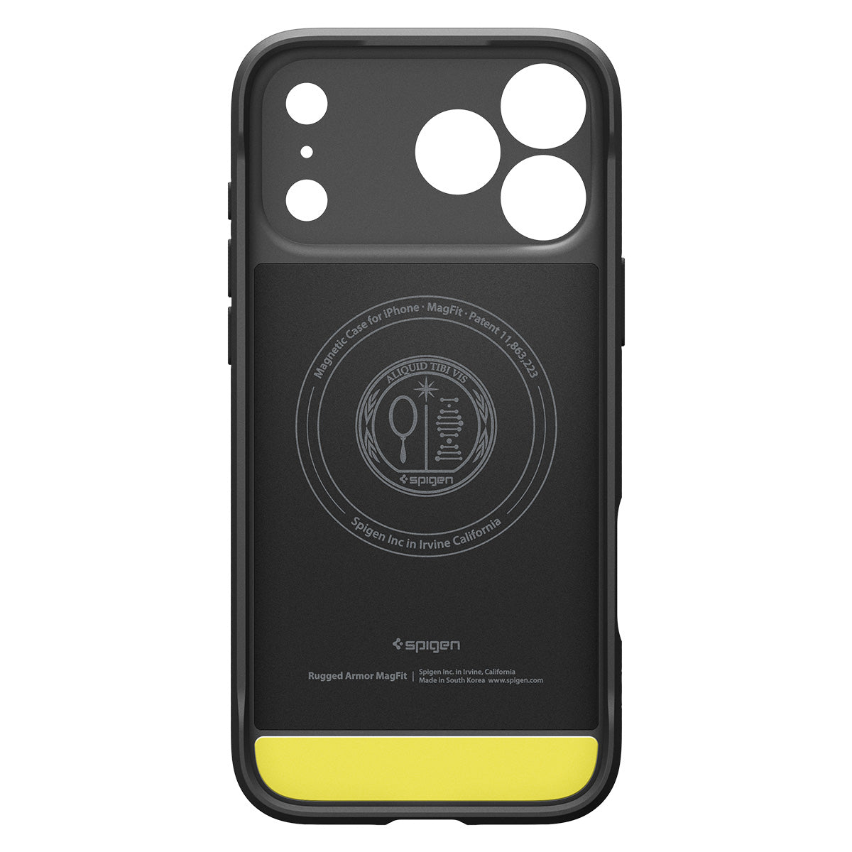 Spigen iPhone 17 Pro Max ケース – Rugged Armor (MagFit) – Erawish