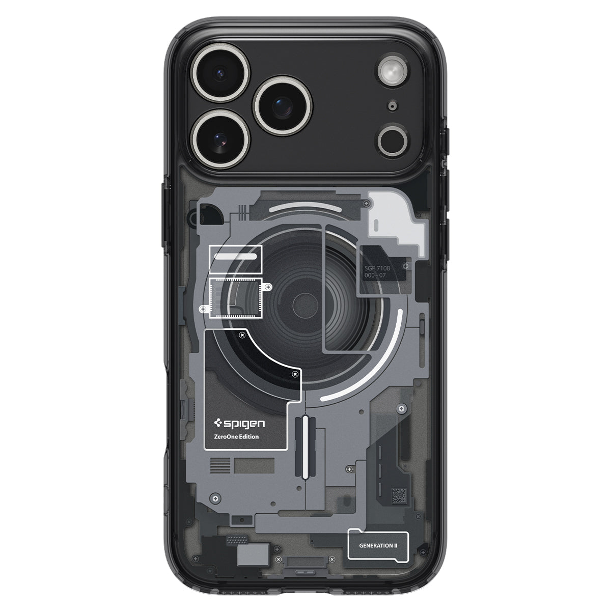 Spigen iPhone 17 Pro Max Case Ultra Hybrid Zero One (MagFit) view 3