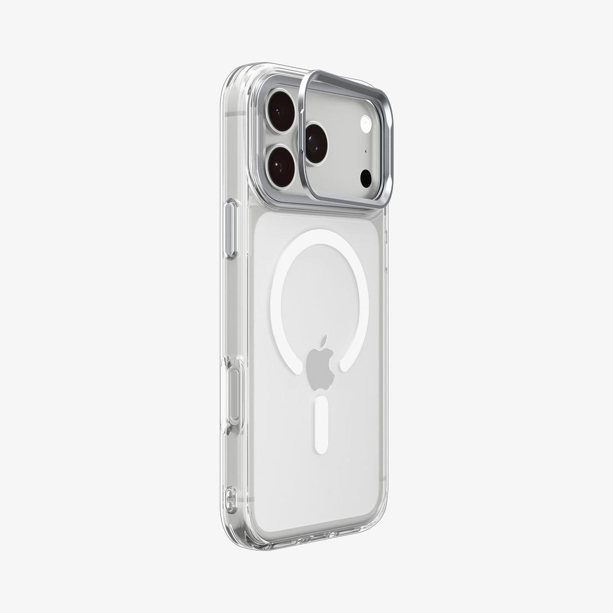 Spigen iPhone 18 Pro Max Ultra Hybrid Optik S (Mag Fit) - Clear Silver - image 3
