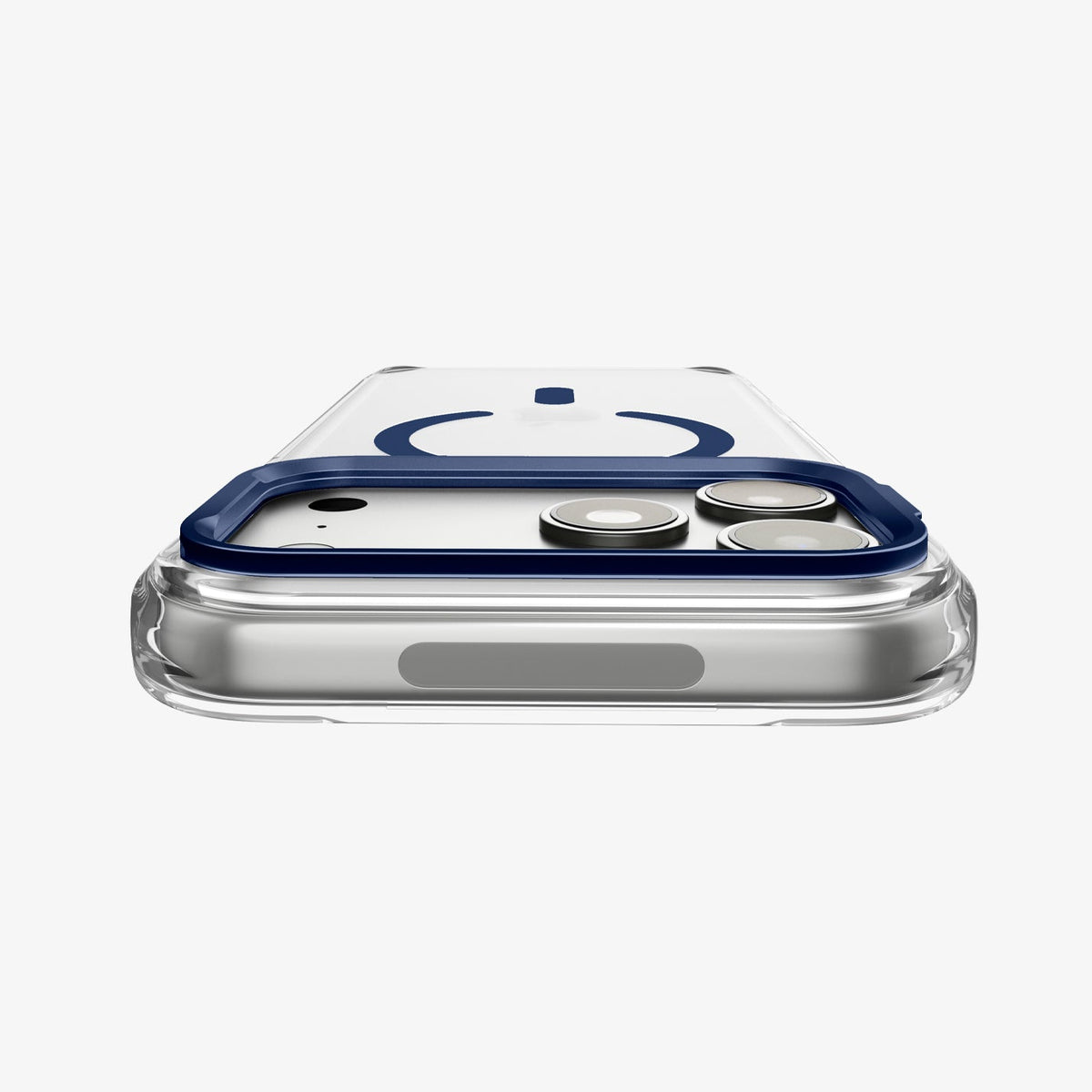 Spigen iPhone 18 Pro Max Ultra Hybrid Optik S (Mag Fit) - Clear Deep Blue - image 6