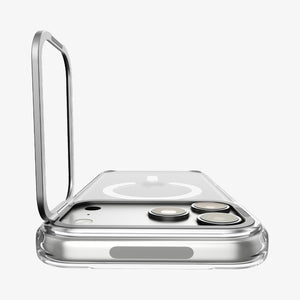 Spigen iPhone 18 Pro Max Ultra Hybrid Optik S (Mag Fit) - Clear Silver - image 2