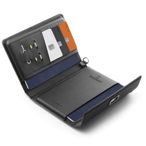 Spigen Universal Passport Holder with Magnetic Wallet Organizer RFID Blocking Travel Organizer Set view 10