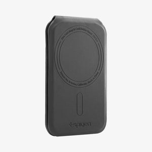 Rear view of the closed Spigen Slim Fold MagFit wallet stand