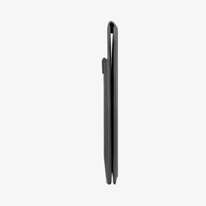 Slim side view of the closed Spigen Slim Fold MagFit wallet