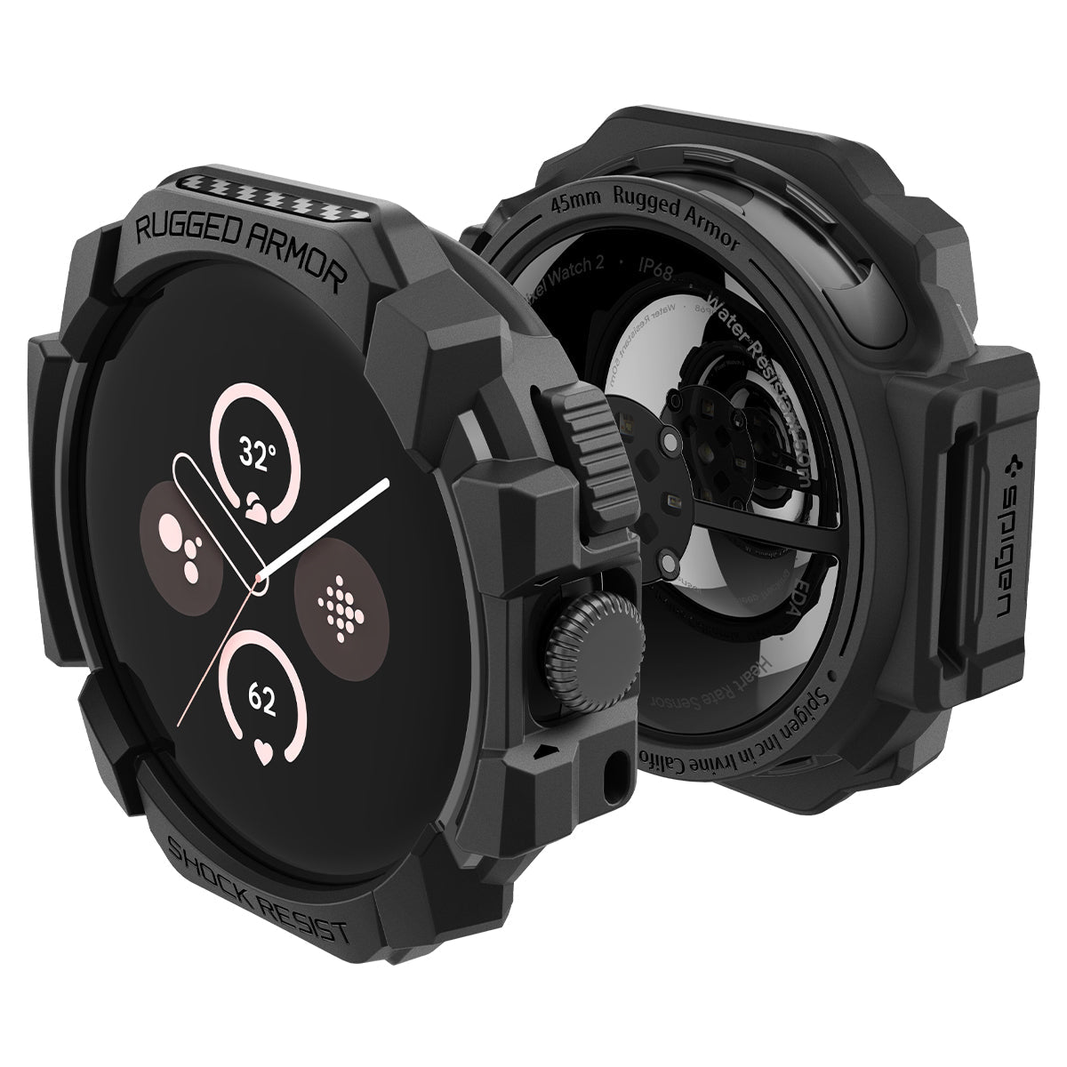 Spigen Pixel Watch 3 (45mm) Case Rugged Armor view 4