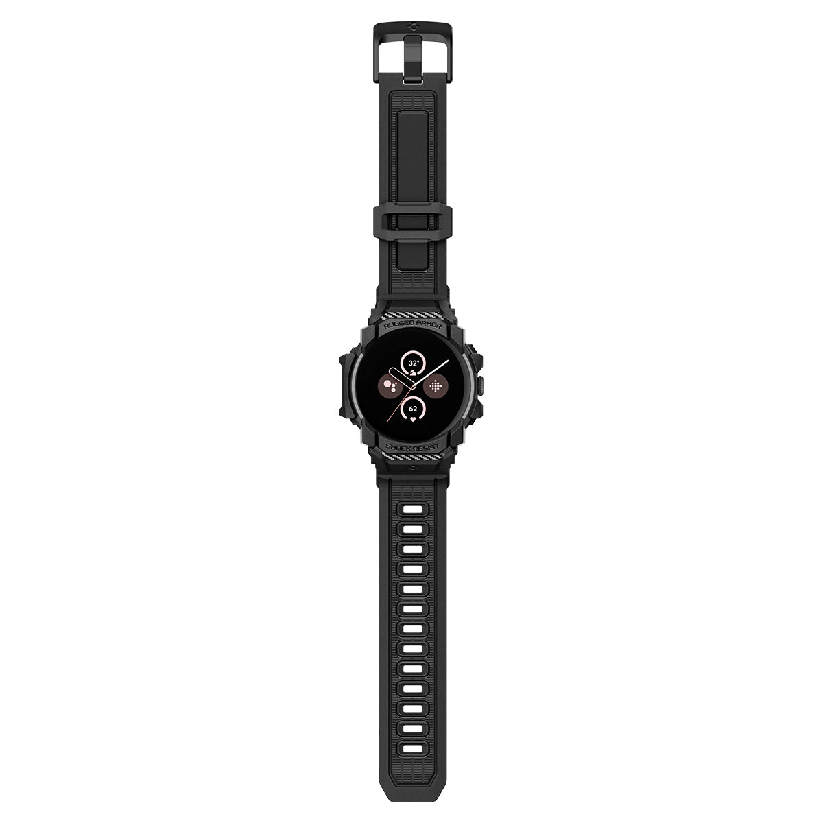 Spigen Pixel Watch 3 (45mm) Case + Case Rugged Armor Pro view 8