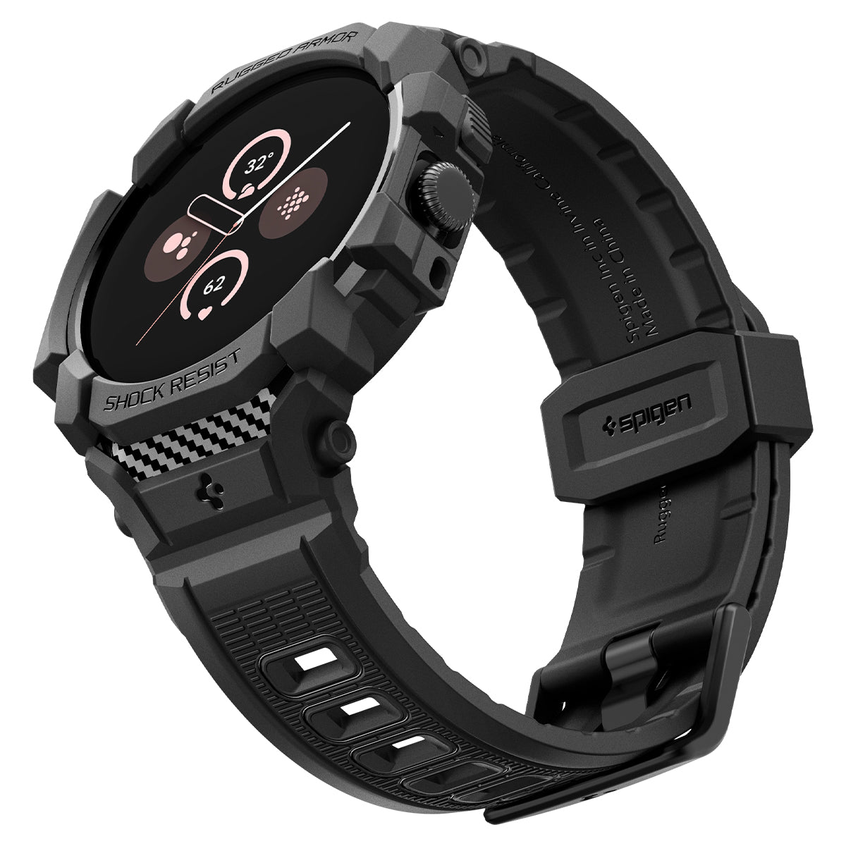 Spigen Pixel Watch 3 (45mm) Case + Case Rugged Armor Pro view 10