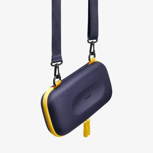 Nano Pop Pro carrying case worn with detachable shoulder strap