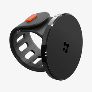 Spigen MagSafe Stroller Phone Mount – OM200 (MagFit) — Black, fit, construction or use view 2