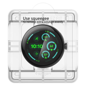 Spigen Pixel Watch 4/3 (45mm) Screen Protector EliteShield EZ Fit (2 Pack) view 8
