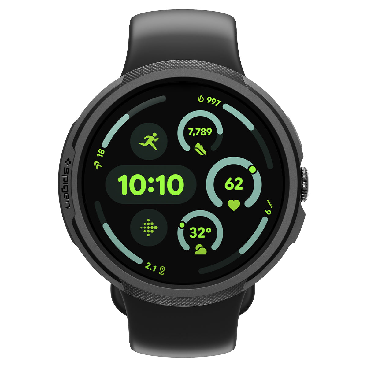 Spigen Google Pixel Watch 4 (45mm) Case + Stand Case Liquid Air (V2) view 12