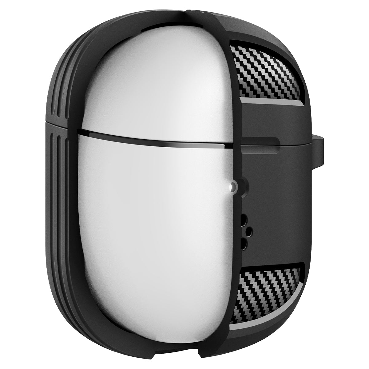 Google Pixel Buds 2a + Rugged Armorケース Spigen Pixel Buds 2a Rugged Armor - Rugged Protective Case