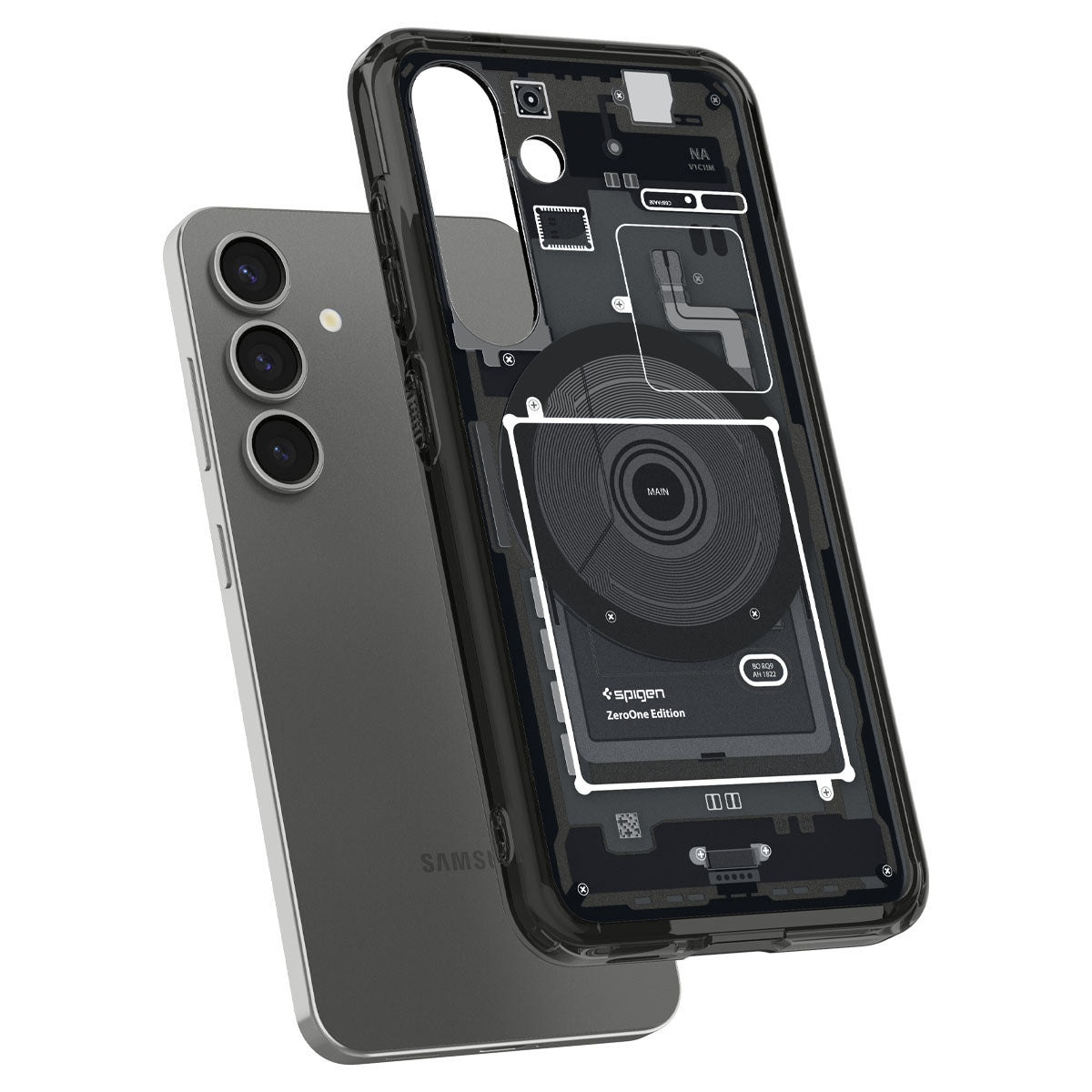 Spigen Galaxy S25 Plus Case Ultra Hybrid MagFit Zero One view 7