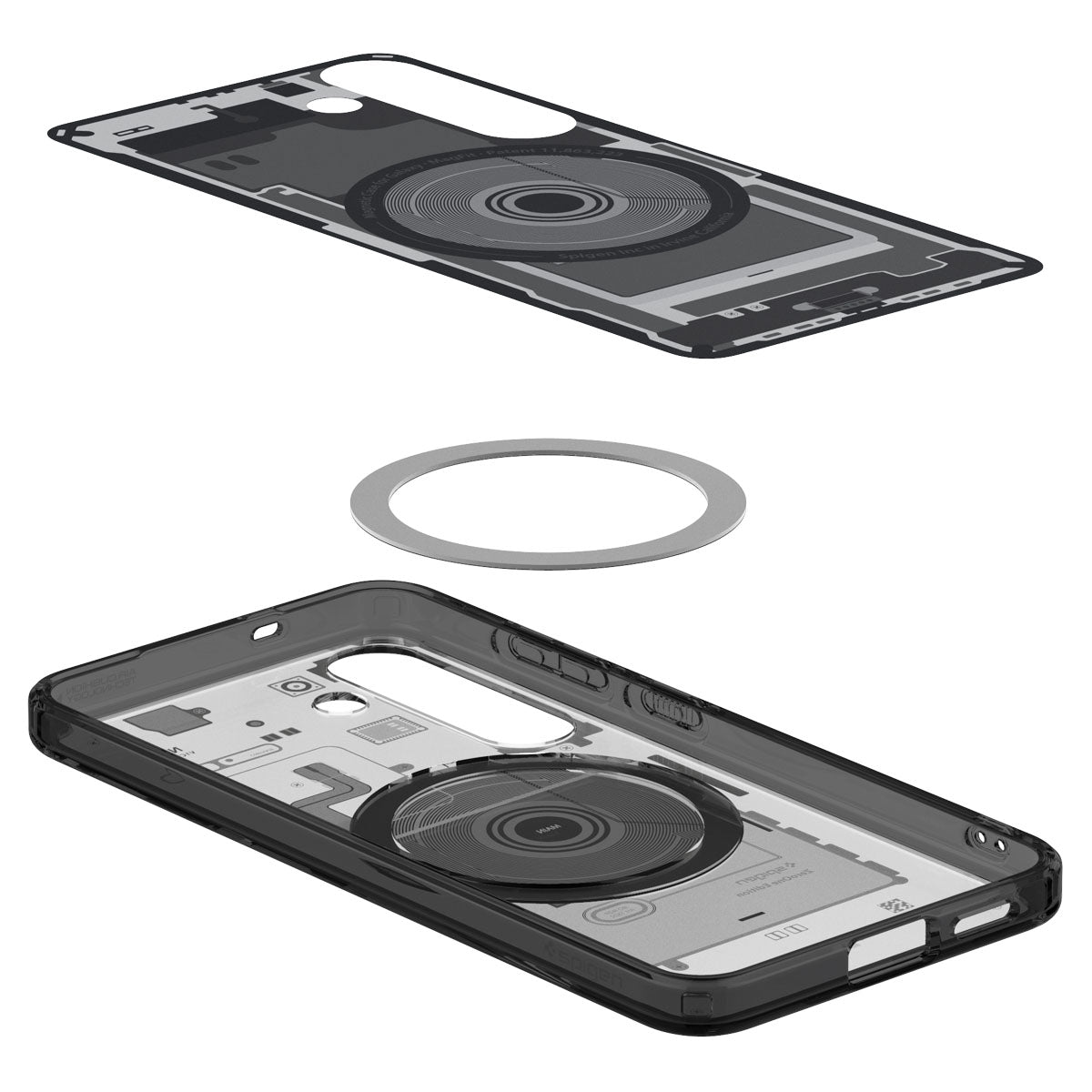 Spigen Galaxy S25 Case Ultra Hybrid MagFit Zero One view 8