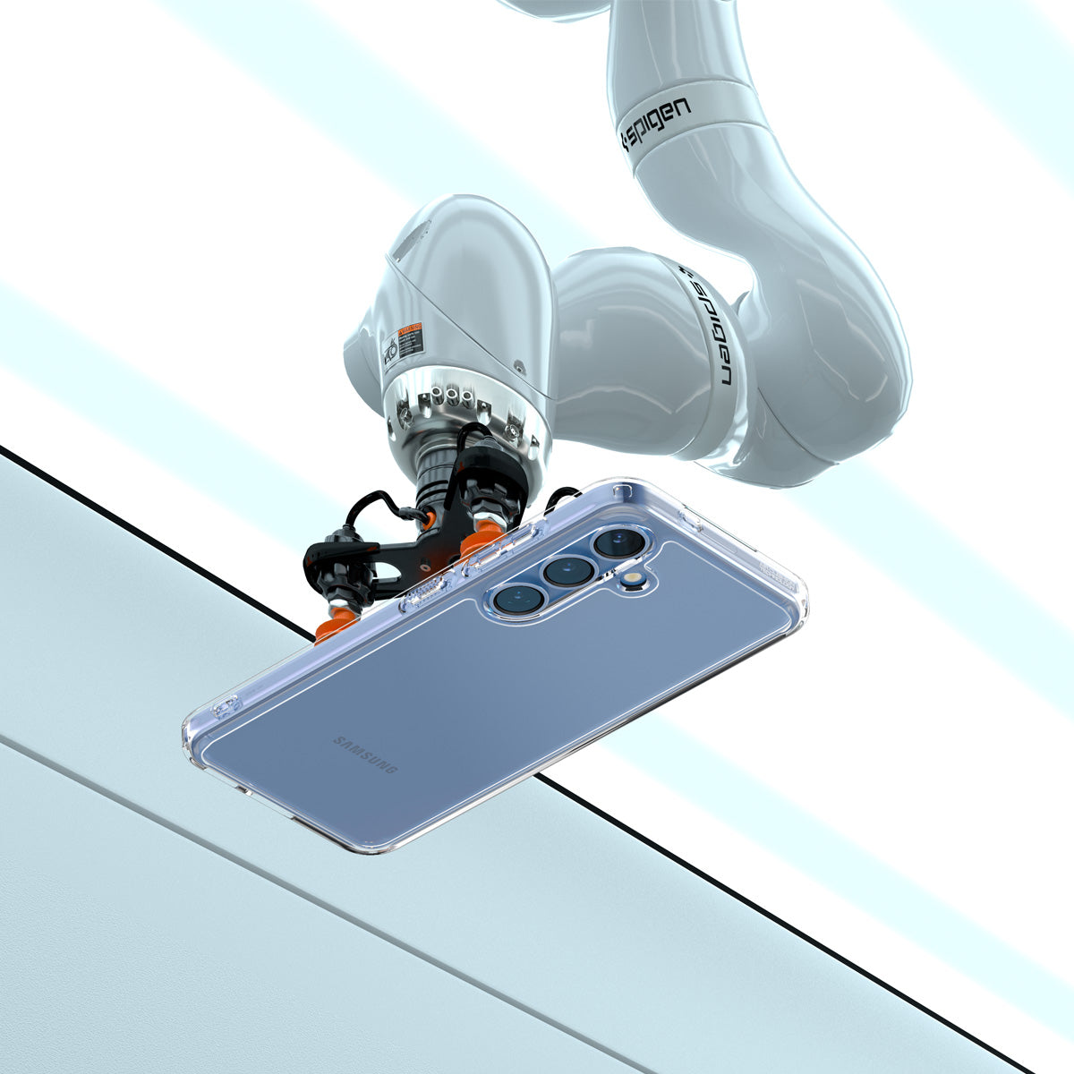 Spigen Galaxy S25 Case Ultra Hybrid view 7