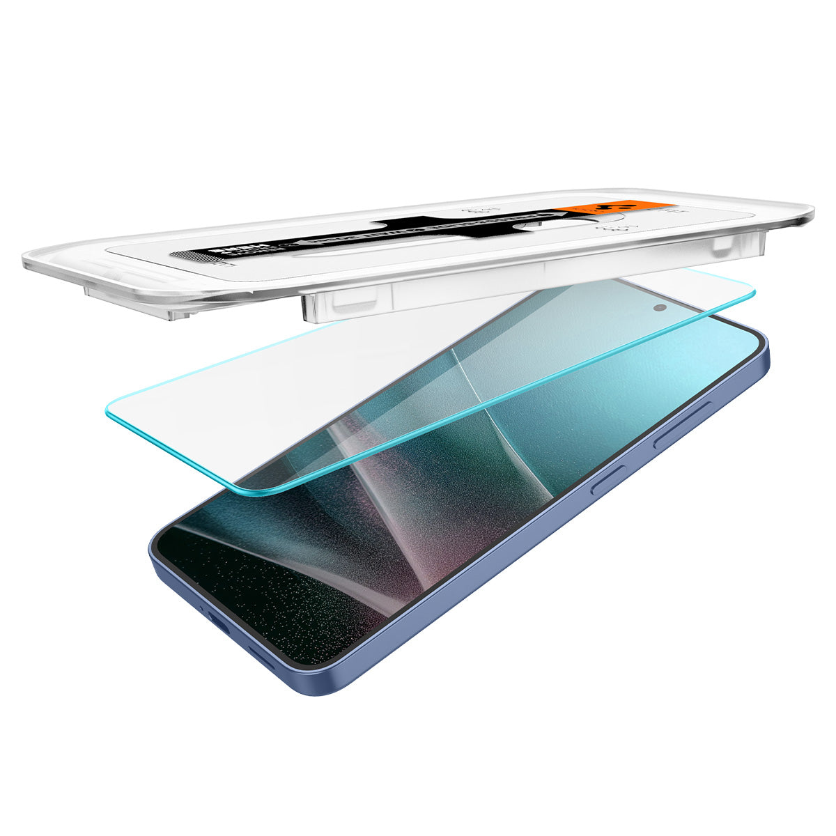 Spigen Galaxy S25 Plus / S24 Plus Screen Protector Glas.tR EZ Fit HD (2 Pack) view 5
