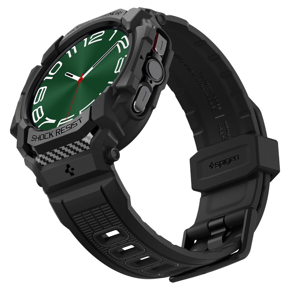 Spigen Galaxy Watch Ultra 47mm (2025/2024) Case + Case Rugged Armor Pro view 11