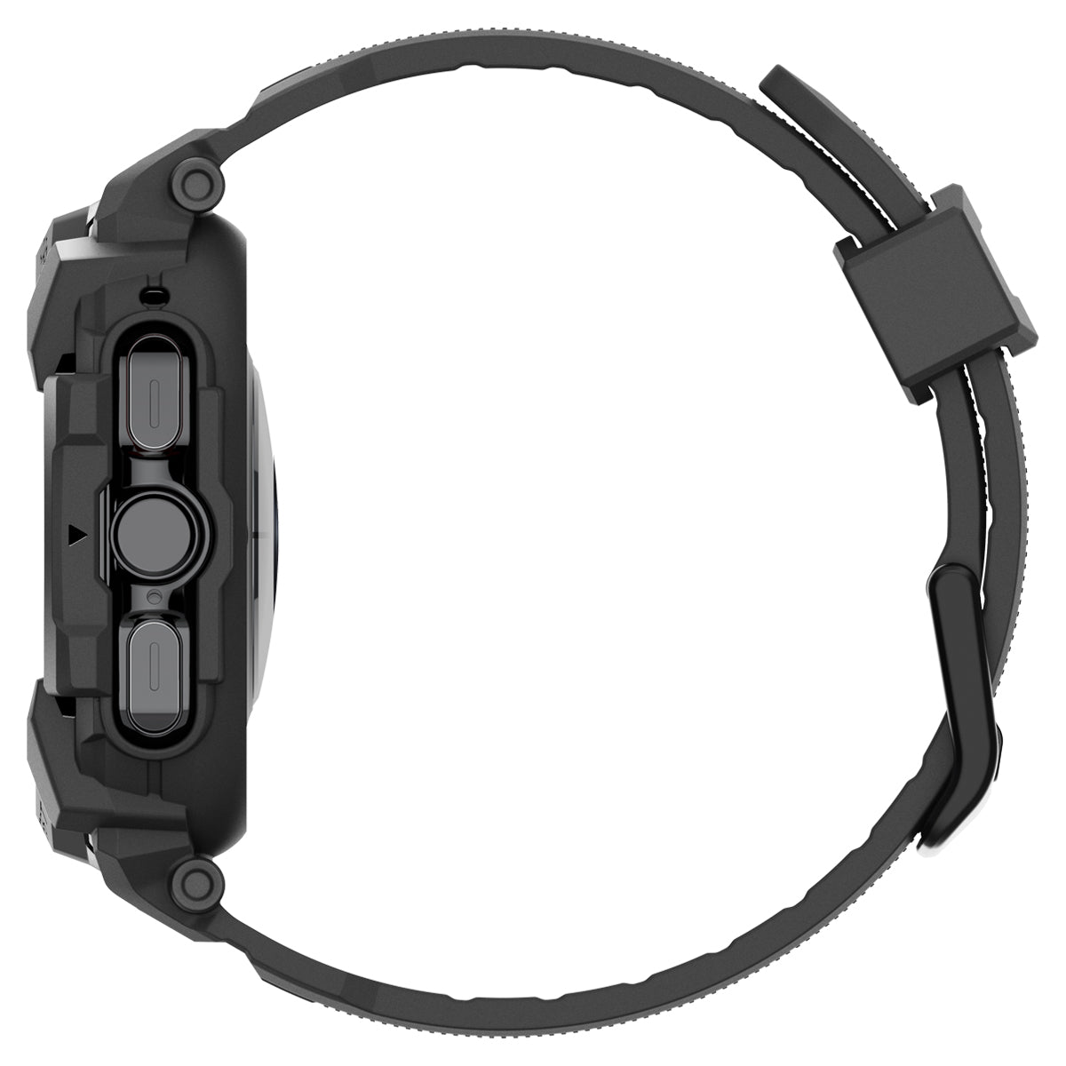 Spigen Galaxy Watch Ultra 47mm (2025/2024) Case + Case Rugged Armor Pro view 5