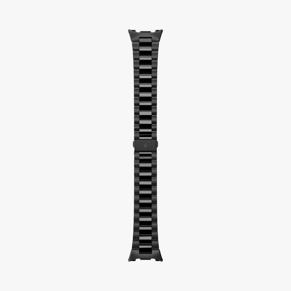 Black Spigen Modern Fit 316L Galaxy Watch band product and feature view 2