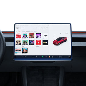 Spigen Tesla Model 3 / Model Y Screen Protector (15.4") Screen Protector GLAS.tR EZ Fit AluminaCore view 7