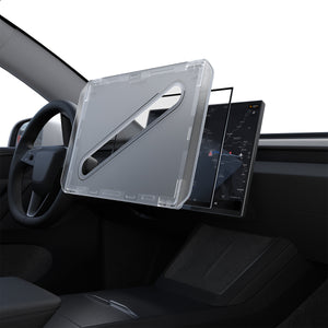 Spigen Tesla Model Y Screen Protector (16“) Screen Protector GLAS.tR EZ Fit AluminaCore Anti-Glare view 8