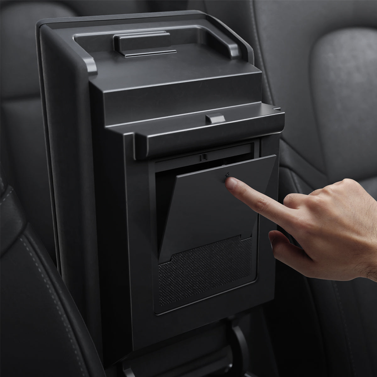 Spigen Tesla Model Y 2020-2024 and Model 3 2021-2023 center console hidden storage box