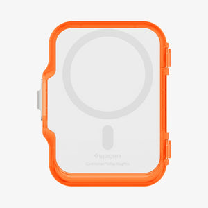 Spigen Tintap MagFit+ Frost Clear Orange rear magnetic surface