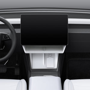 Full front product view of Spigen TO227H White organizer