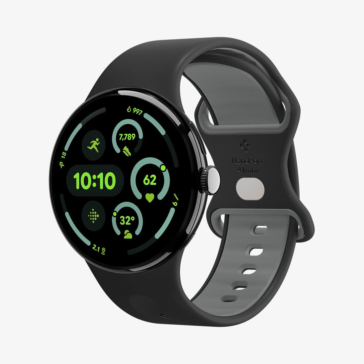 Spigen Google Pixel Watch 5 (41mm) Band – Nano Pop - Black Sesame - image 2