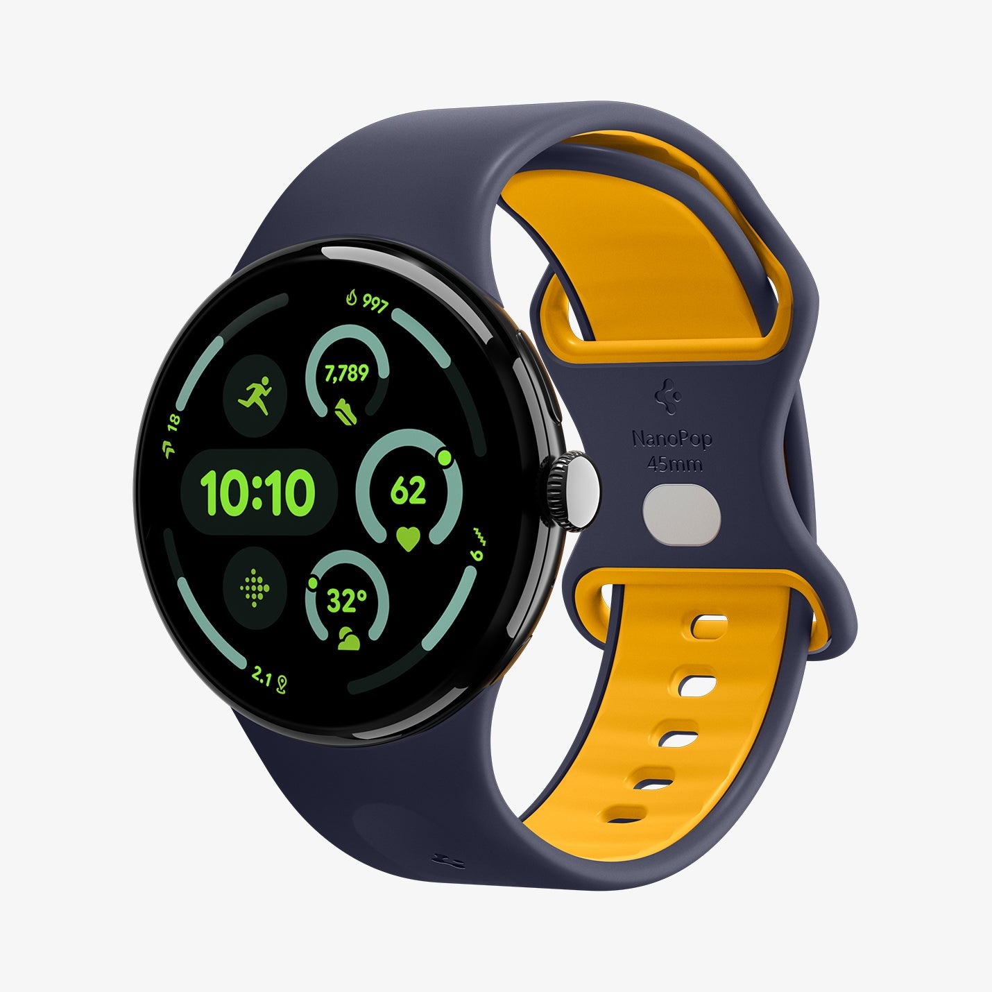 Spigen Google Pixel Watch 5 (45mm) Band – Nano Pop - Blueberry Navy - image 2
