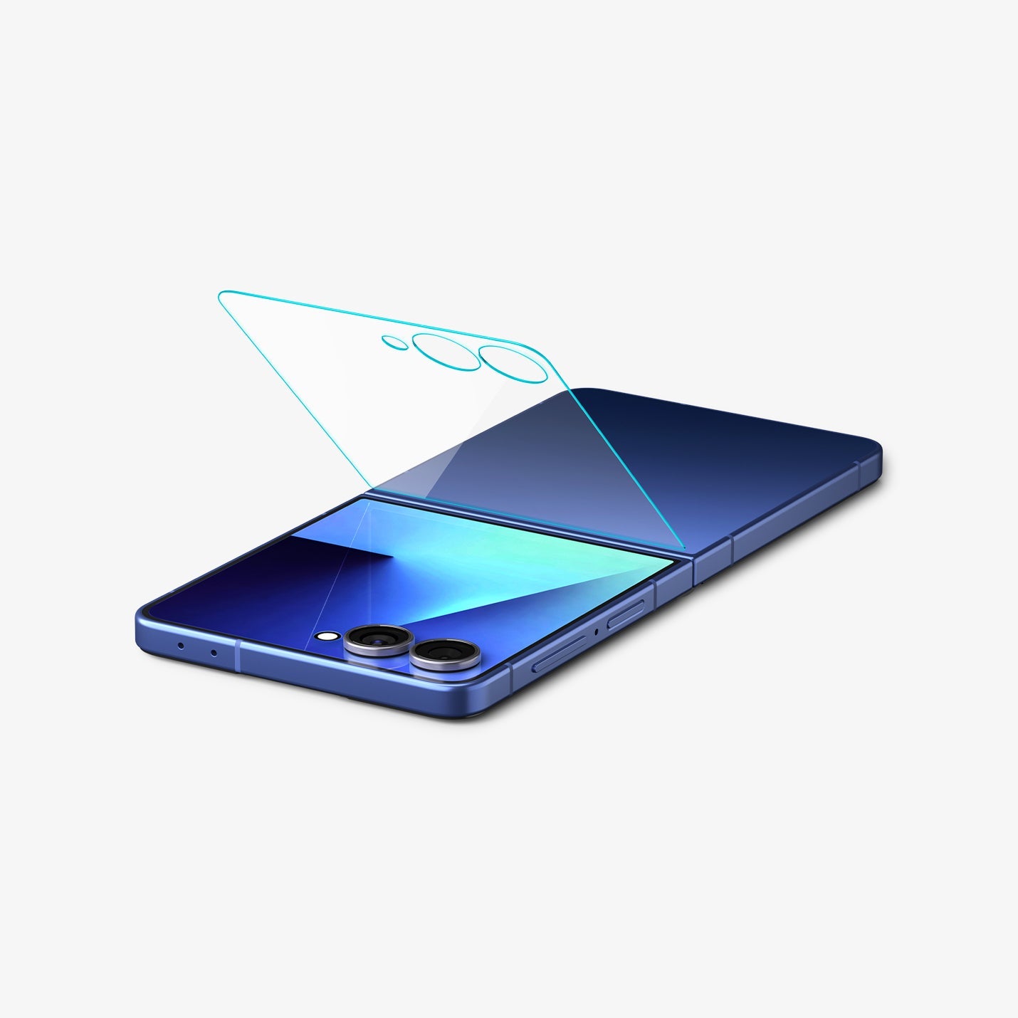 Spigen Galaxy Z Flip 8 Screen Protector Glas.tR EZ Fit - Clear - image 4