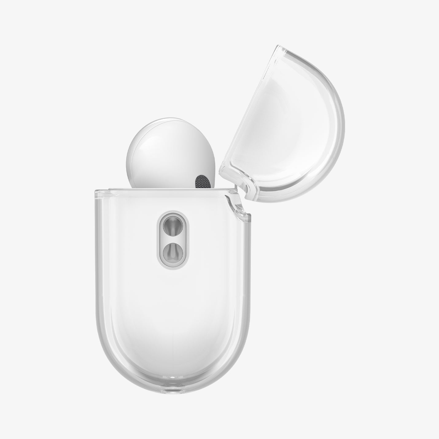 Spigen Liquid Crystal AirPods Pro 3 case with lid open