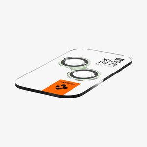 Spigen iPhone 15 / 14 Lens Protector – Optik Pro EZ Fit (2 Pack) — Green detail 6
