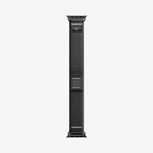 Active Black Gray Spigen Athlex Air 2 Apple Watch band product and feature view 2